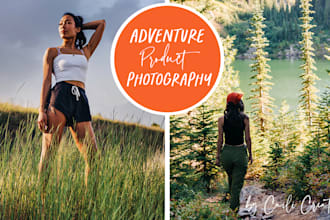 shoot professional lifestyle product photography with model