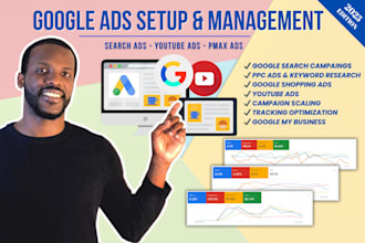 setup and manage google or youtube ads for more calls, leads and sales