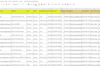 scrap data from web using parsing tools and manually