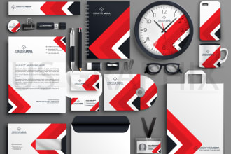 design business card, letterhead, and stationery items