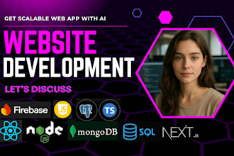 develop scalable web app using nodejs react, mern with custom microservices