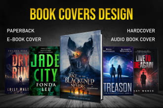 do fantasy book cover, book cover design, book cover, ebook