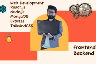 create a responsive react js website using tailwind CSS