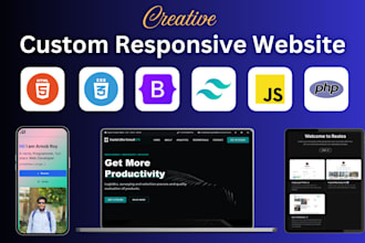 do website development as full stack web developer, PHP laravel tailwind react