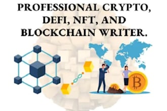 write on metaverse, defi, nfts, crypto and blockchain