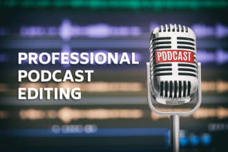 edit and mix your podcast or audio book