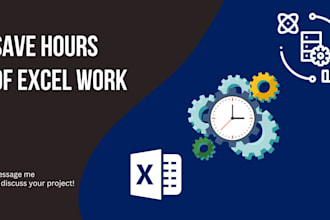 provide excel services to save you hours of work