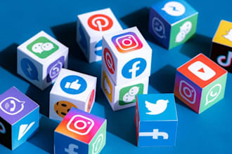 setup social media account for you