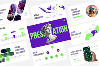 design or redesign powerpoint presentation and pitch deck
