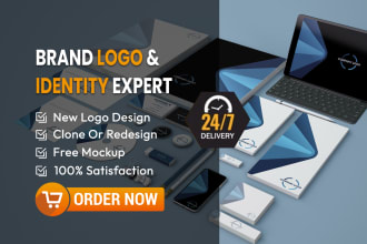 do brand logo with corporate brand identity design