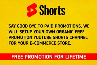 promote your e commerce and print on demand stores with shorts