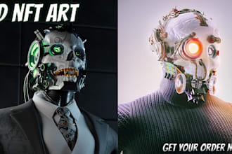 create stunning 3d nfts and nft collections