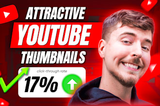 design an amazing youtube thumbnail design