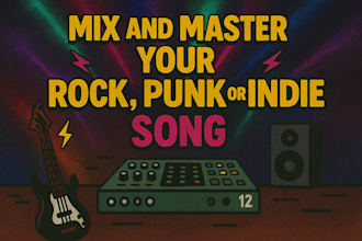 mix your punk, rock or indie song
