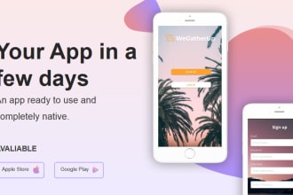 develop your mobile app for android and ios in adalo