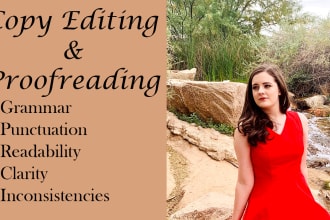 copy edit your fiction book