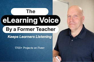 narrate elearning voiceover with teacher trained clarity