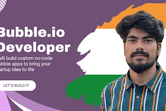 do custom bubble app, mvp app, bubbleio developer, bubble developer