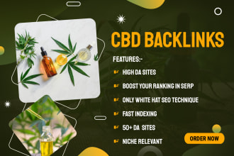 provide 25 cbd backlinks on cannabis, marijuana guest post sites