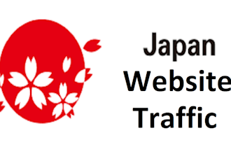 grow real japan web traffic to your website