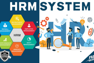 develop hrms, develop hrms payroll and inventory system