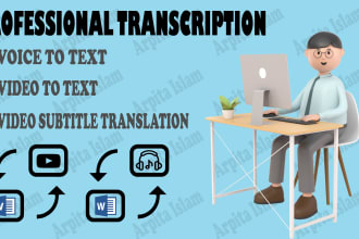 do accurate audio, video transcription and subtitle translation