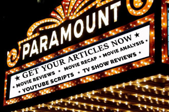 write movie recap scripts for youtube