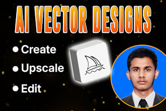 create vector designs illustrations using ai