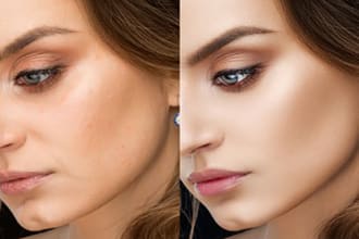 photoshop editing removes background face swap retouching resizing in 6 hours