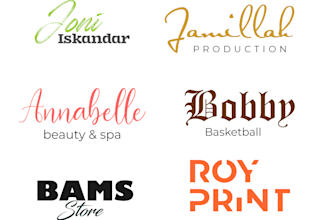 convert your name into your own brand logo