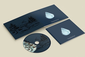 design trendy any type of covers for cds, books,dvds
