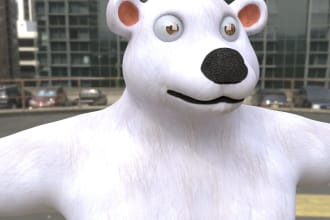design 3d character for nft and metaverse