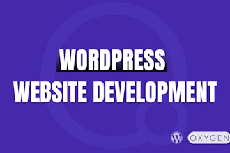 build your wordpress website with oxygen builder