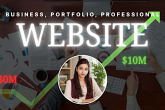 create professional portfolio or authority website