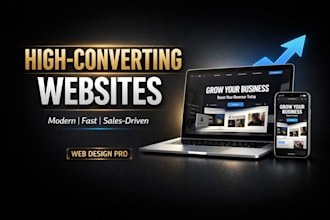 create professional portfolio or authority website
