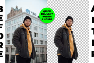 remove background from 15 photos and clipping path