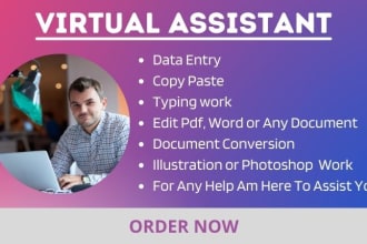 be your awesome administrative virtual assistant or admin assistant