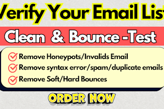 do bulk email verification and bounce testing for your bulk email list