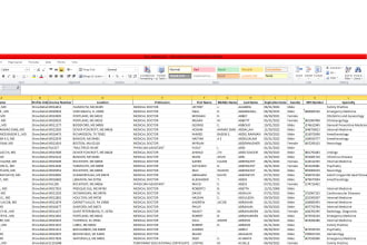 scrape data in structured format
