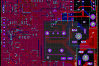 power electronic pcb and circuits design in proteus