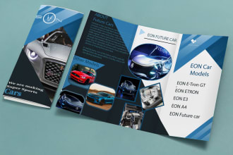 design flyer, brochure, tent banner podium, and all kinds of professional design