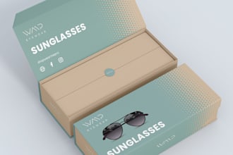 create realistic 3d product packaging mockup renderings