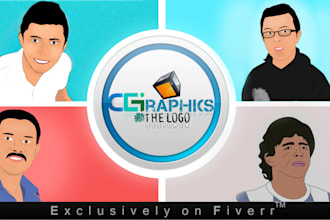 design An Glamorous Cartoon Picture