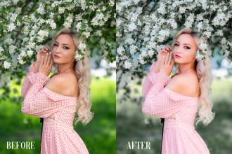 perform high end retouching on your photos