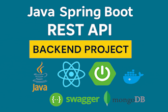 java, spring boot, rest API, backend project