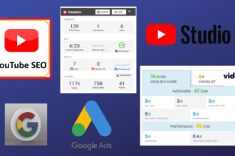 do youtube channel management keyword research and SEO expert