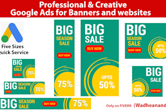 design google ads creative and professional