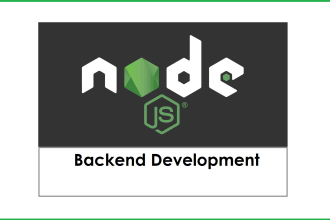 develop backend for your applications