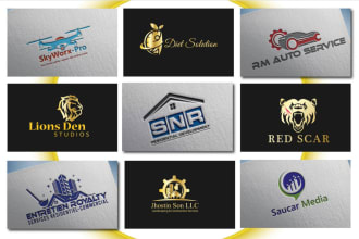 do minimalist versatile lettering geometric and luxury business logo design