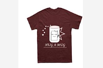 create illustration and anime for t shirt design